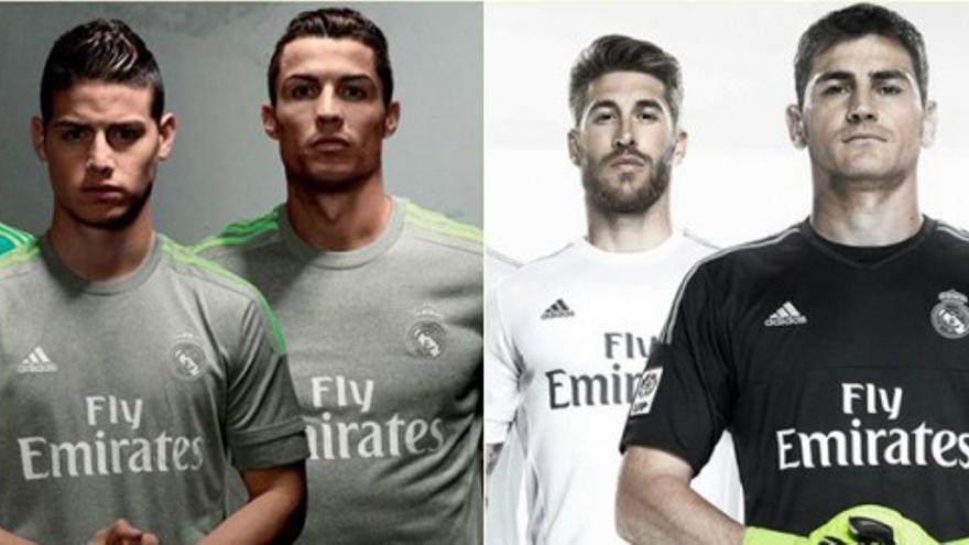 El Real Madrid presenta su nueva camiseta
