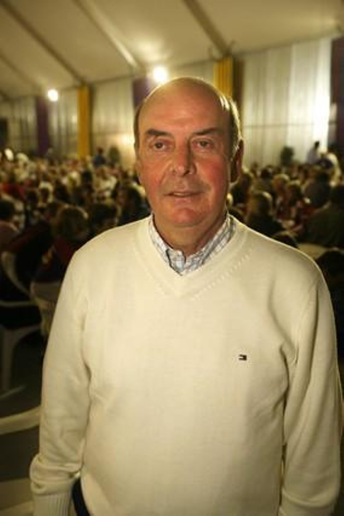 Chus Pereda, en un acte a Mallorca, el 2007.