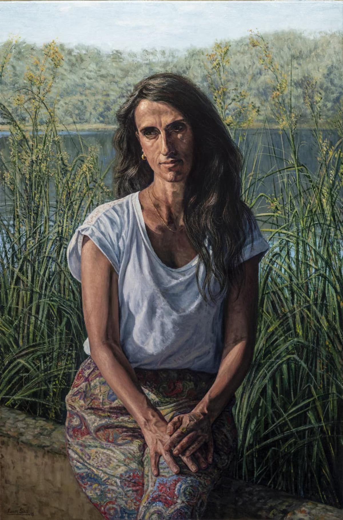 Obra de la exposición "Des de la intimitat" de Xavier Saus.