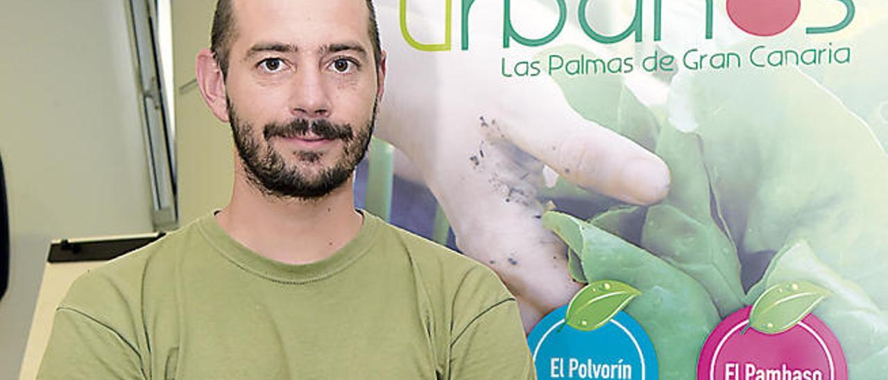 José Luis Fernández: &quot;El uso de huertos urbanos es síntoma de sensibilidad ecológica&quot;