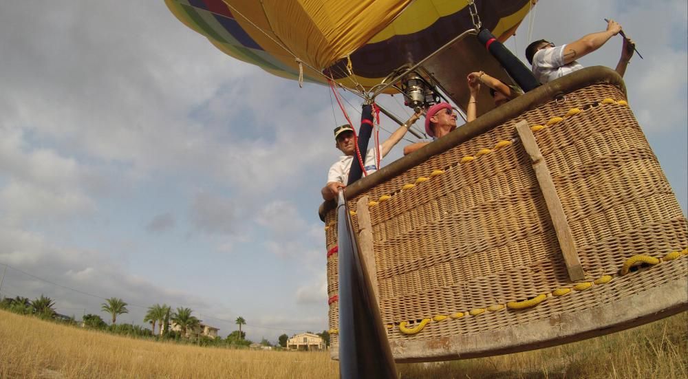 Viaje en globo por la provincia