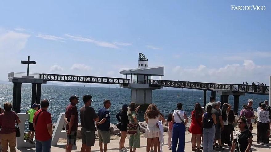 Peiraos do Solpor, primeros visitantes