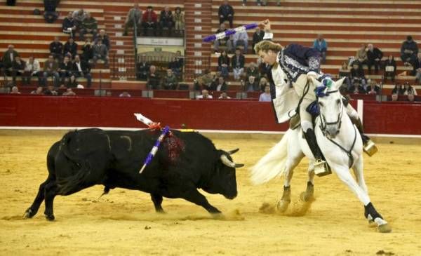 Vaquillas y rejones en la Feria San Jorge