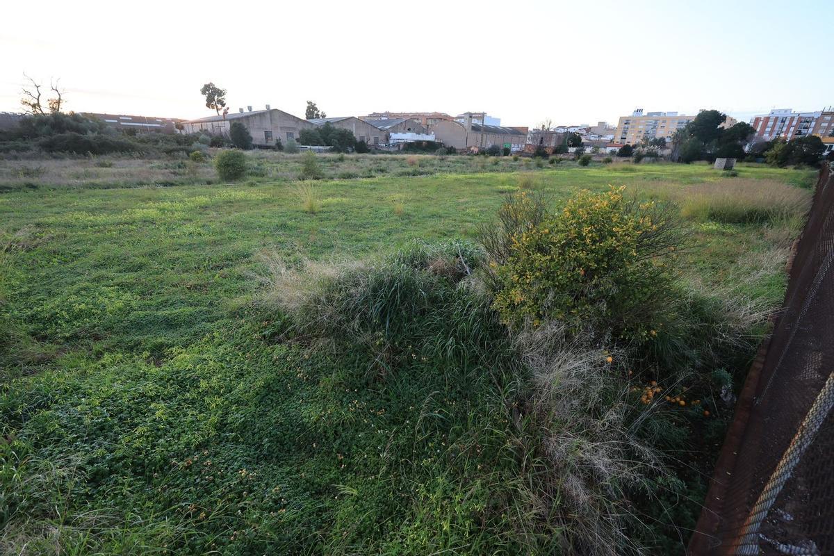 Aquest són els terrenys afectats per la modificació del PGOU impulsada per l'equip de govern de l'Ajuntament per a afavorir la construcció del pas inferior al costat de l'estació de Renfe.