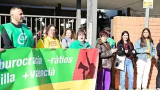 Los sindicatos educativos llaman "broma" a la propuesta del Consell y mantienen las movilizaciones