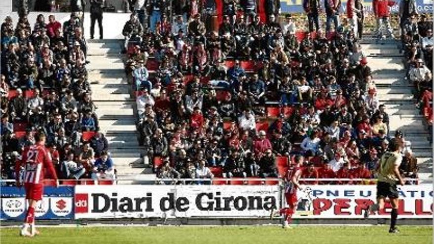 El Girona ha posat les entrades a 10 euros per al partit de dissabte, a les quatre, contra el Guadalajara.
