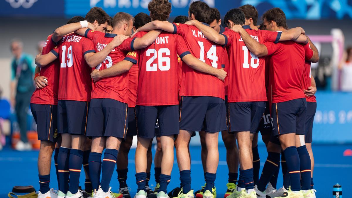 Los 'RedSticks', selección española masculina de hockey sobre hierba, en los Juegos Olímpicos de Paris 2024