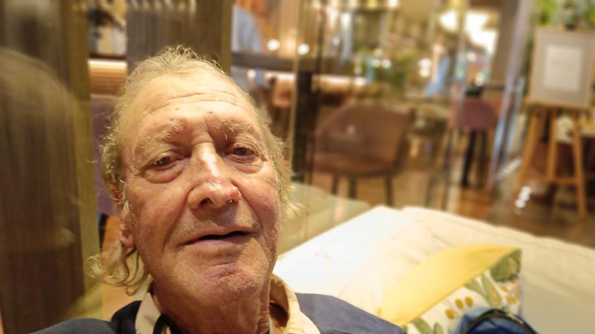 Alejandro González Huergo, en su visita a Asturias.