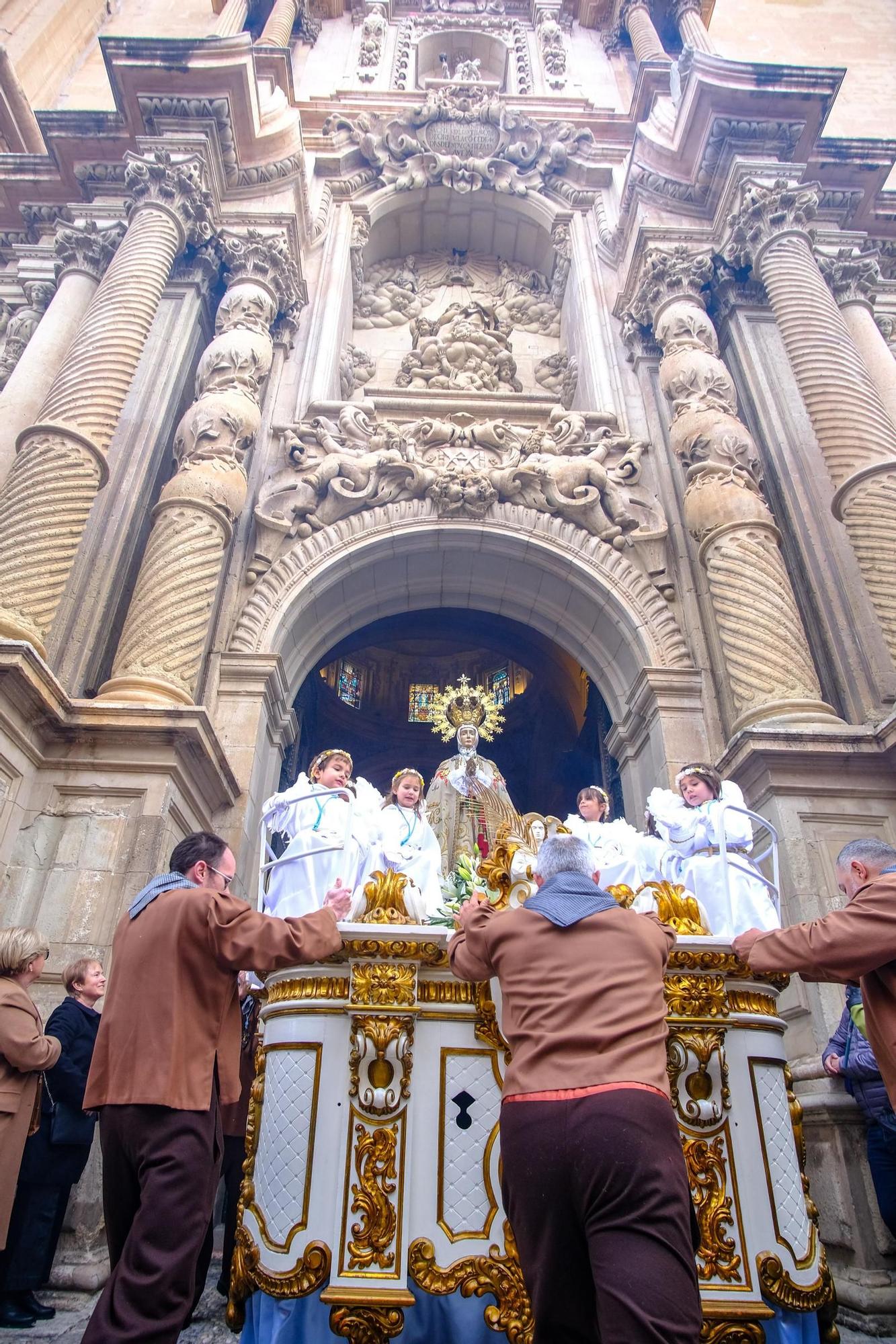 Así ha sido la procesión de la Festividad de la Venida de la Virgen en Elche