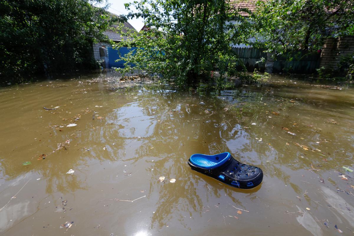 Evacuaciones en Jersón tras la destrucción de la presa de Nueva Kajovka