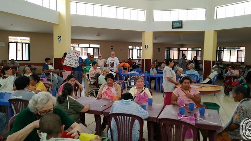Semana Santa en Zamora: Luz y Vida envía 3.417 euros del Café Solidario y de donativos al asilo de Perú