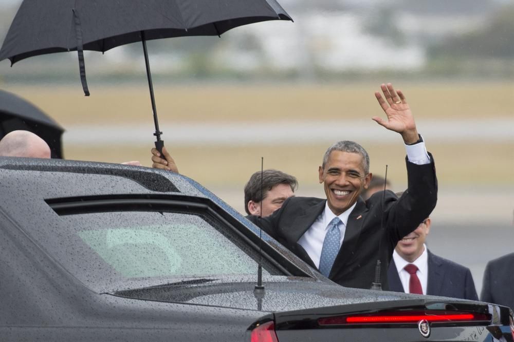 Barack Obama llega a Cuba para una vista histórica