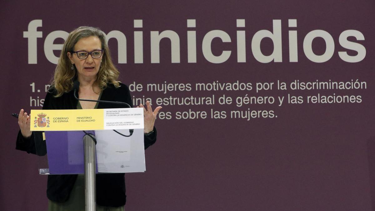 La delegada del Gobierno contra la Violencia de Género, Victoria Rosell.