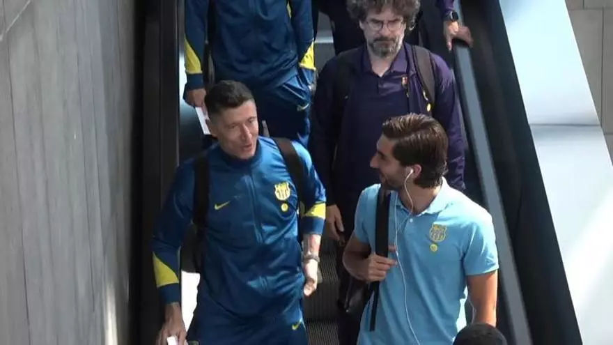 El Barça ya está en Madrid concentrado para su partido contra el Atleti