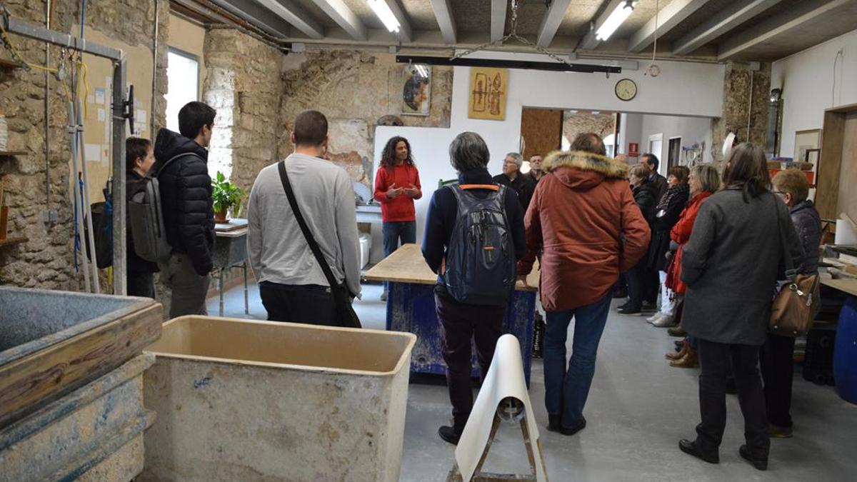 Una imatge d'arxiu de les Jornades biennals sobre Societat industrial