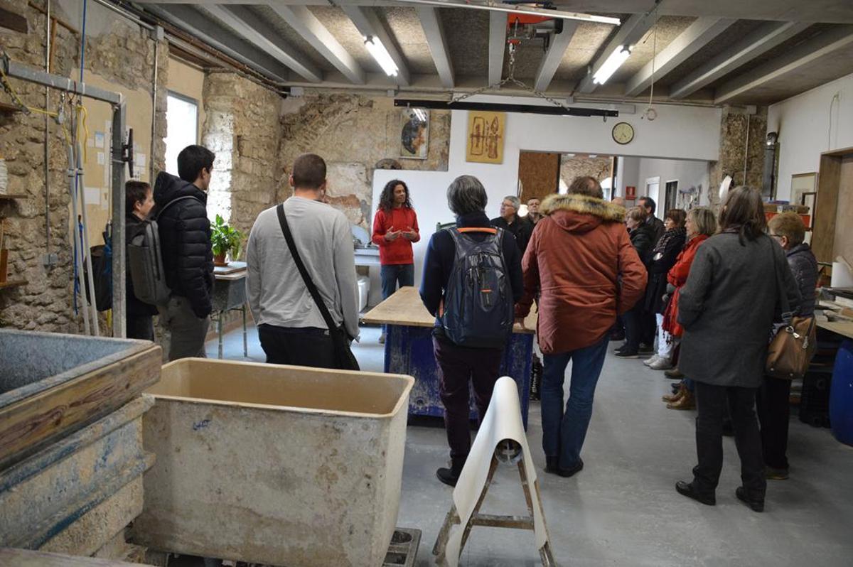 Una imatge d'arxiu de les Jornades biennals sobre Societat industrial