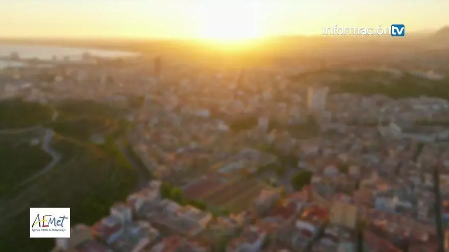 Tiempo estable y soleado en Alicante este jueves, con máximas de hasta 18 grados y sin lluvias