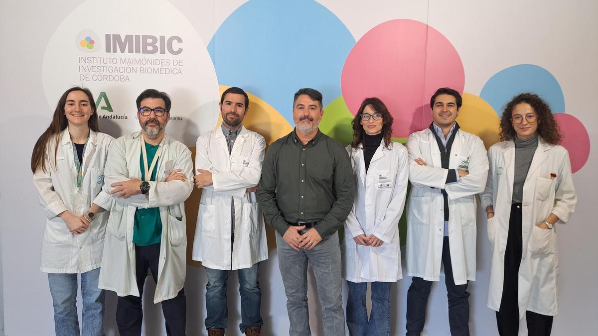 Grupo de investigación del Imibic, que dirige el doctor Juan Ruano.