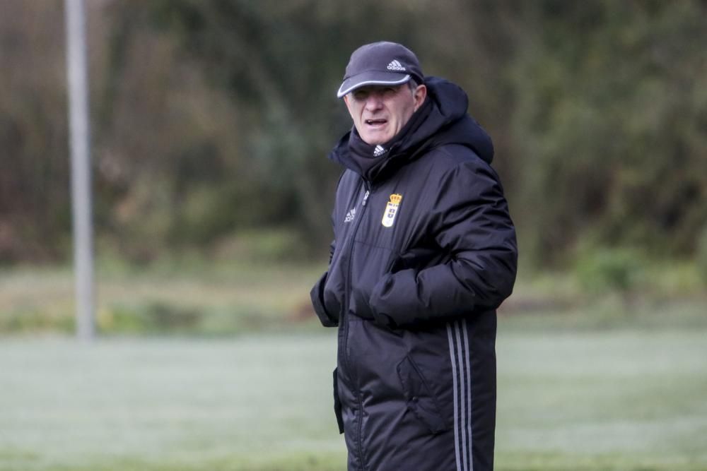 Entrenamiento del Real Oviedo