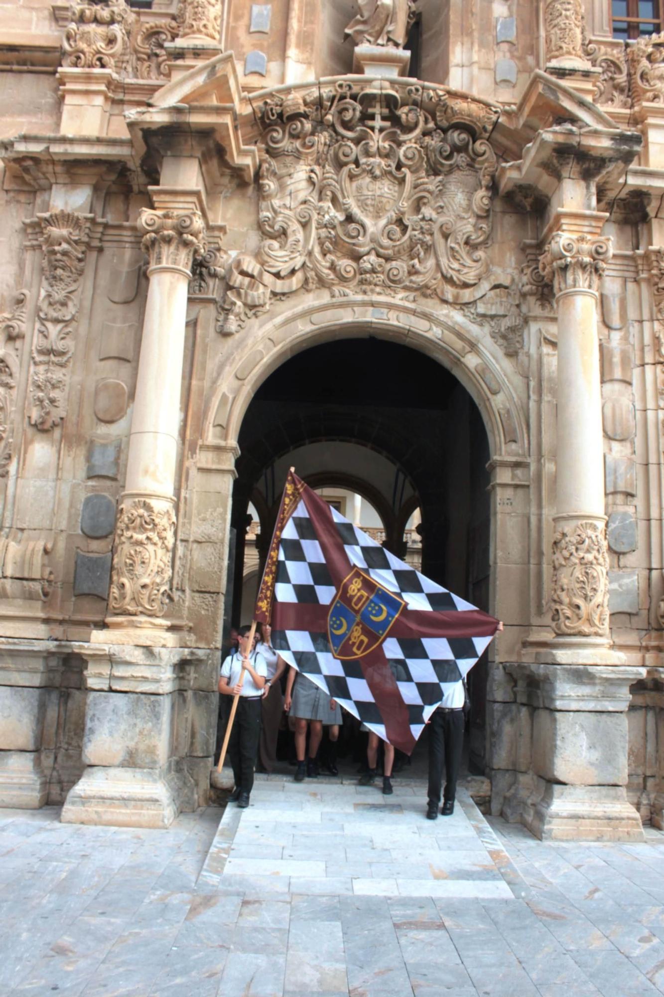Romería desde el Colegio Santo Domingo de Orihuela al Santuario de Nuestra Señora de Monserrate