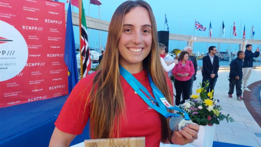 Claudia Adán, subcampeona de Europa de ILCA 6