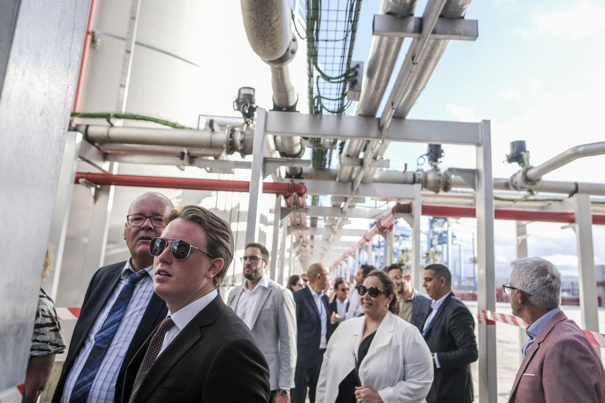 Inauguración de la planta de la empresa Stormalda en el Puerto de Las Palmas