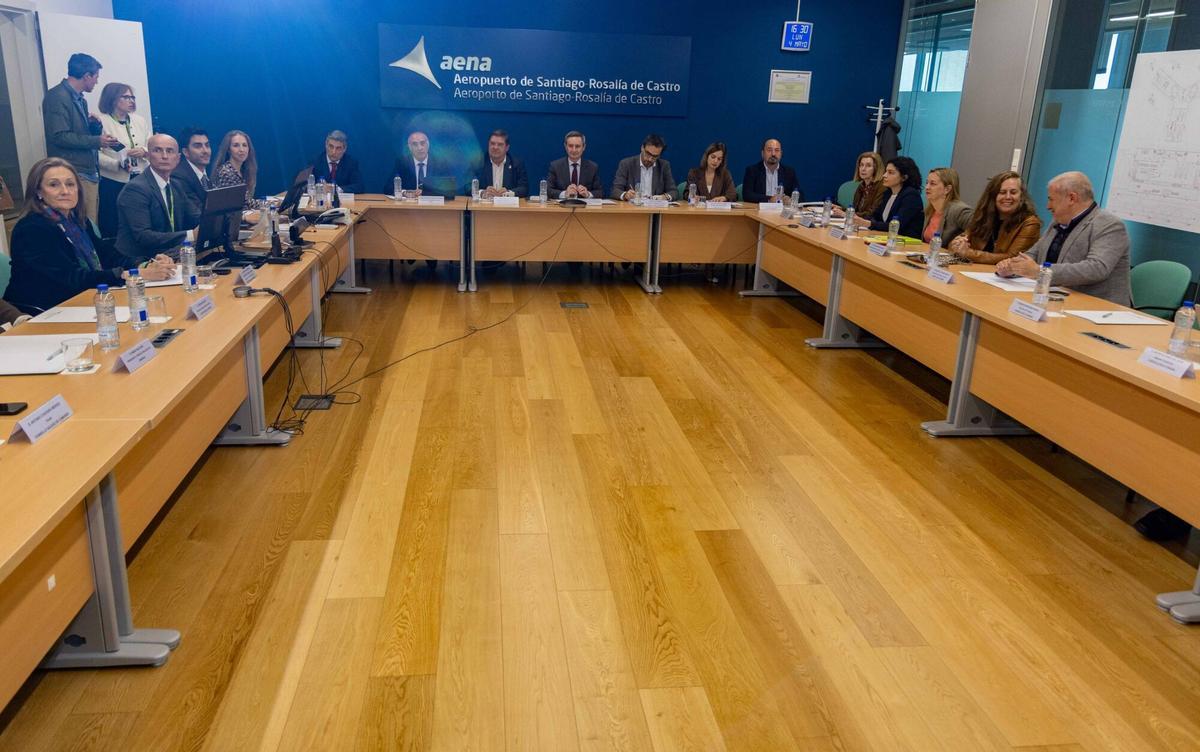 Reunión del grupo de trabajo de conectividad aérea.