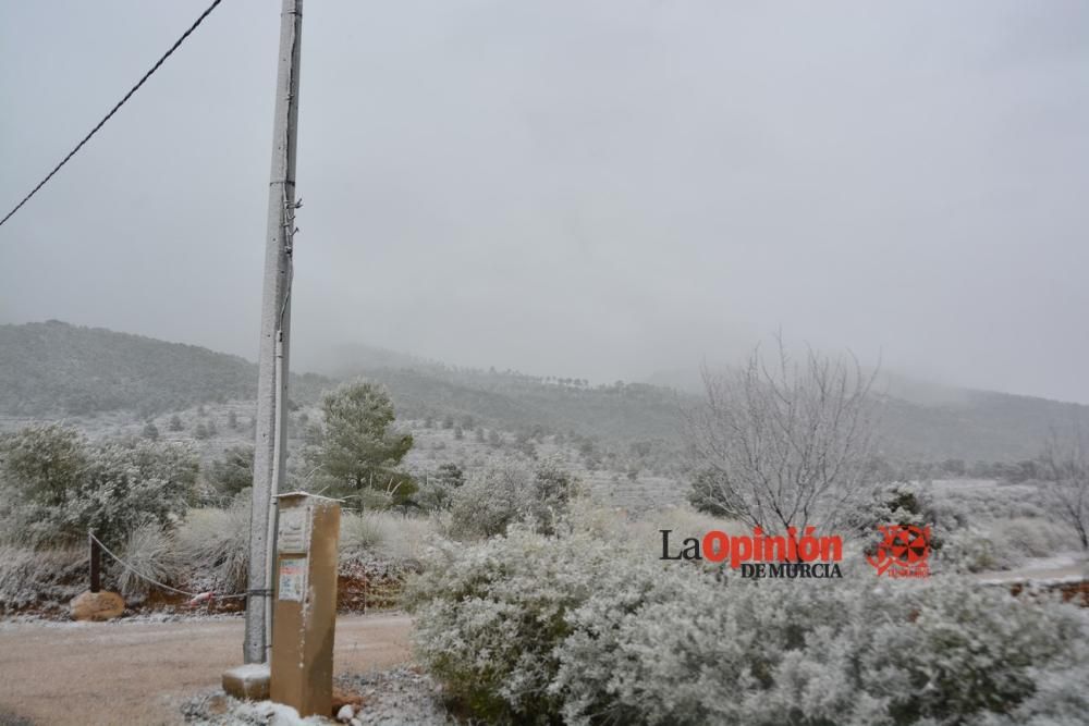 Nieve en el Altiplano murciano