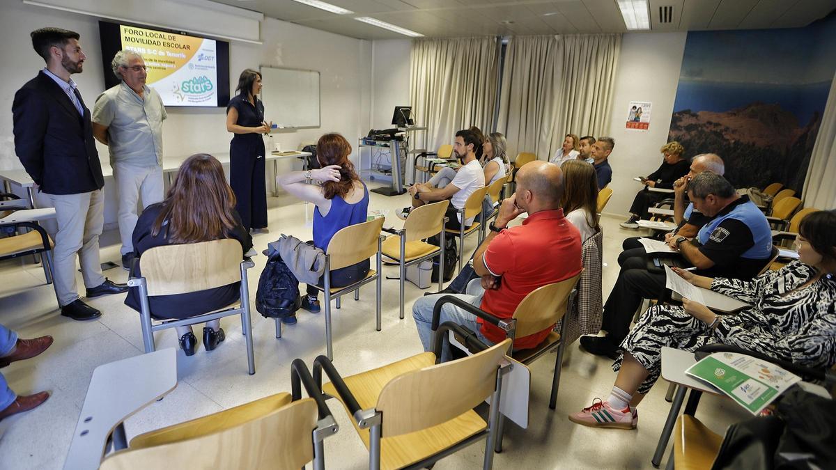 Foro Local de Movilidad Escolar, en Santa Cruz.