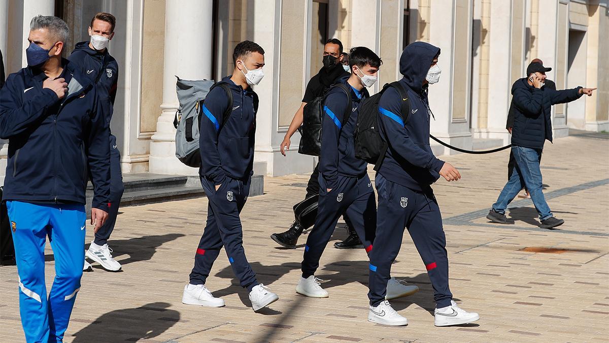 El Barça, de regreso de Riad