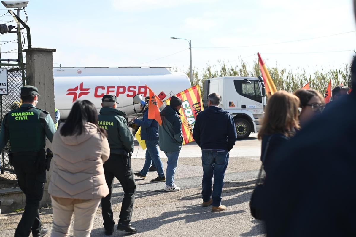 En imágenes I Protesta de los agricultores en Zaragoza