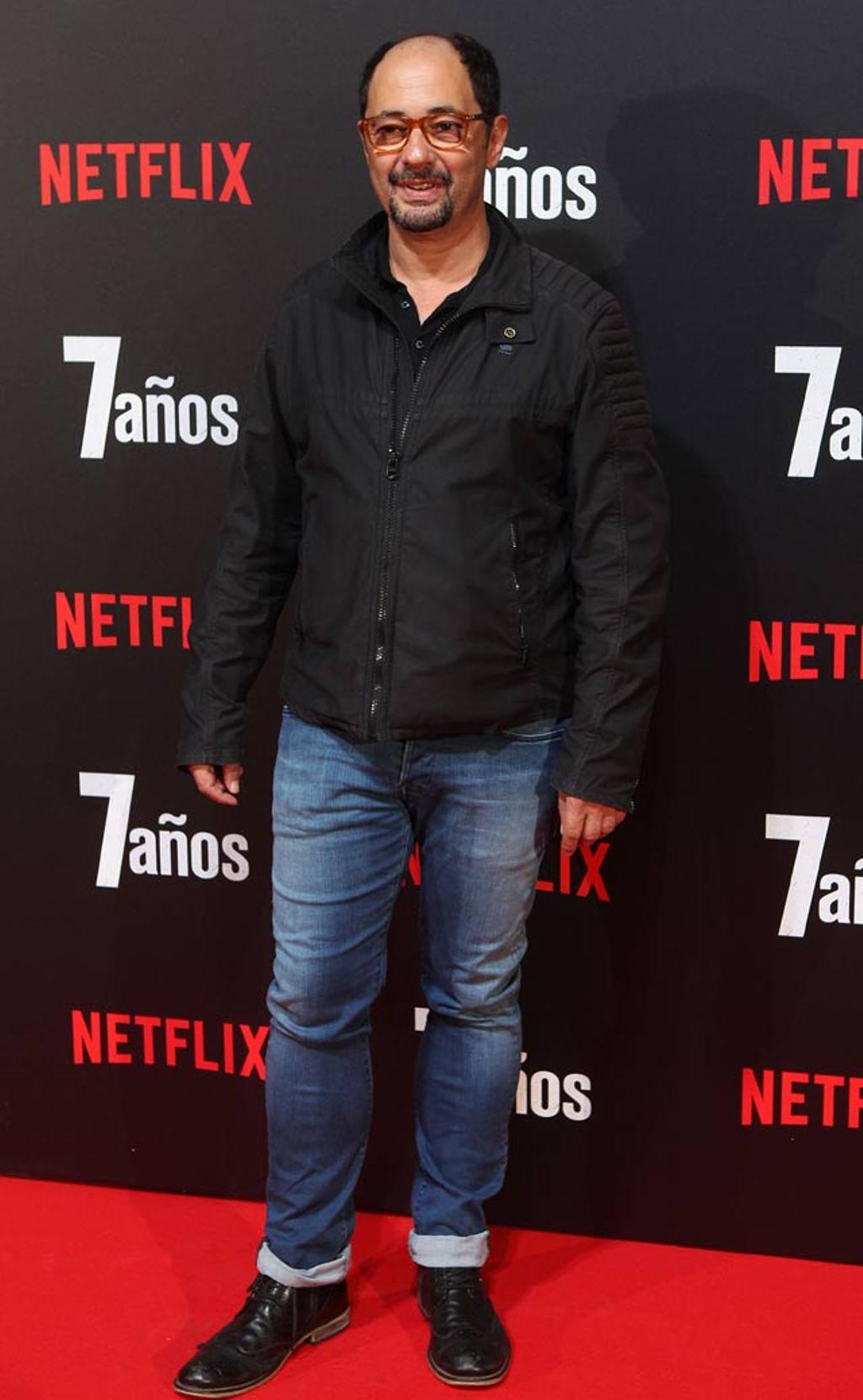 Jordi Sánchez en el estreno de '7 años' para Netflix