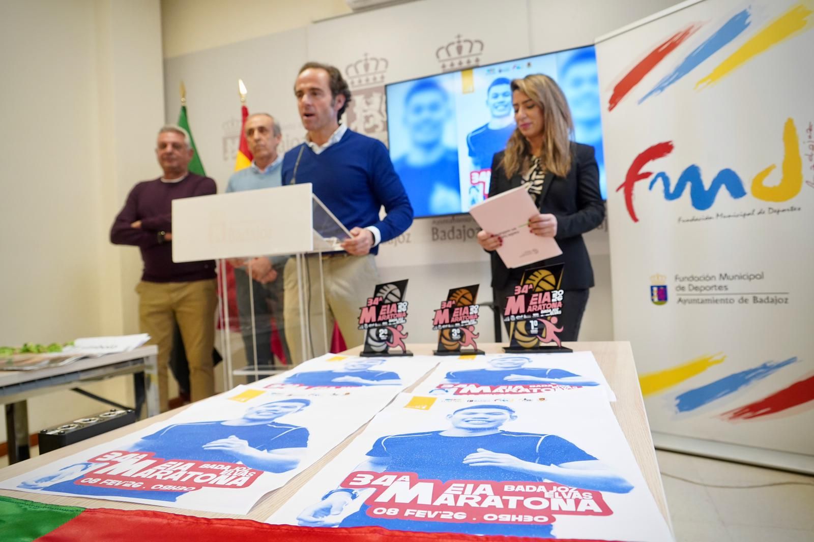 Presentación de la carrera, hoy en el ayuntamiento.