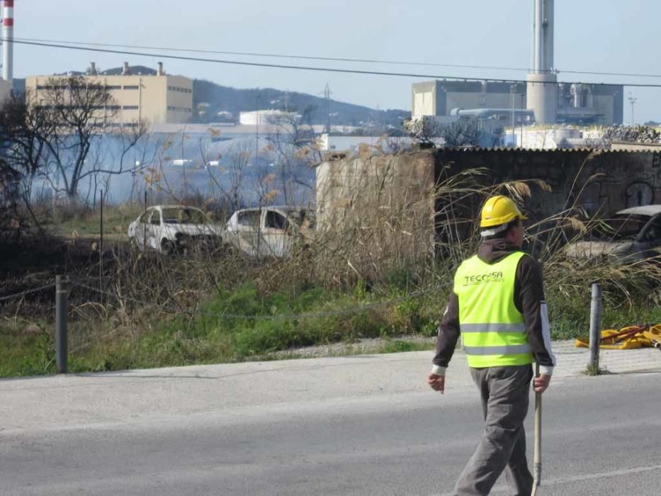 El incendio estuvo controlado alrededor de las 16:00 horas