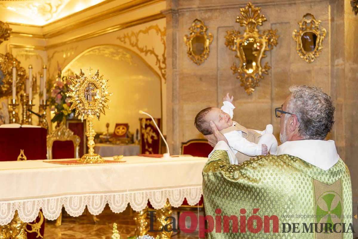 Presentación a la Vera Cruz de Caravaca de los niños nacidos en 2023