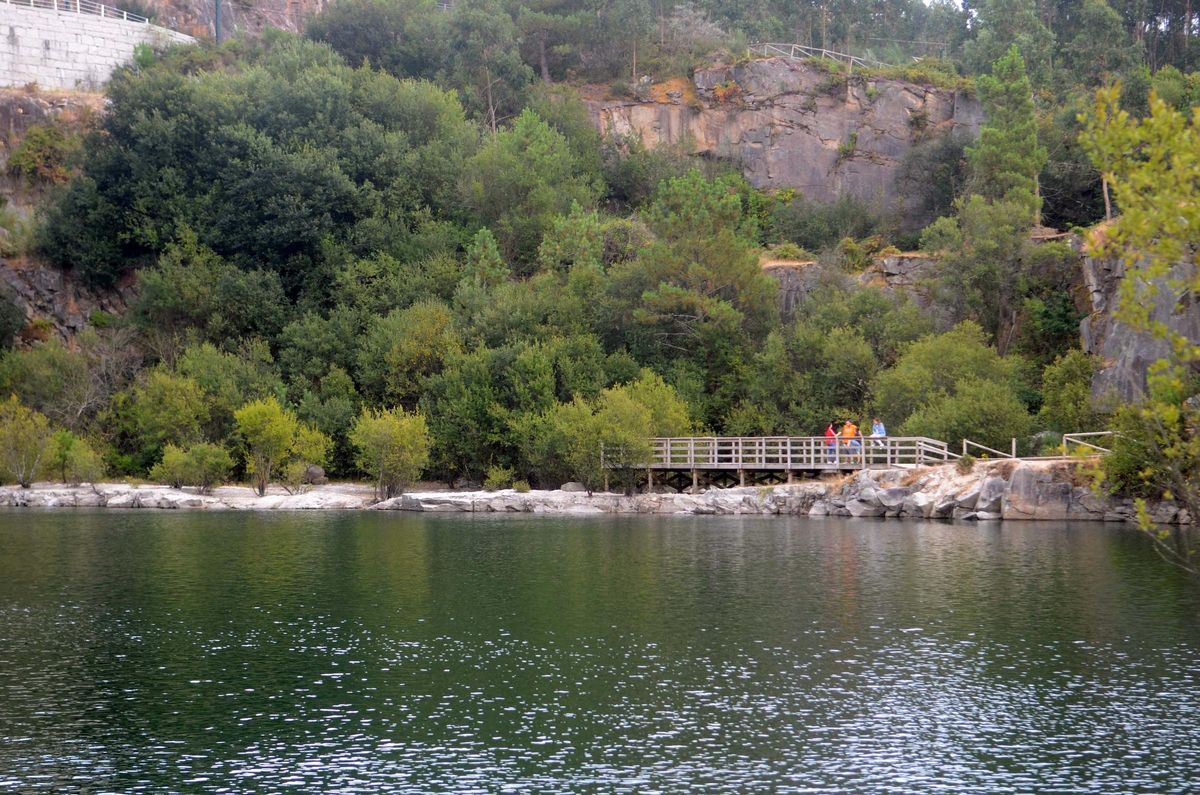 La laguna de Pedras Miúdas.
