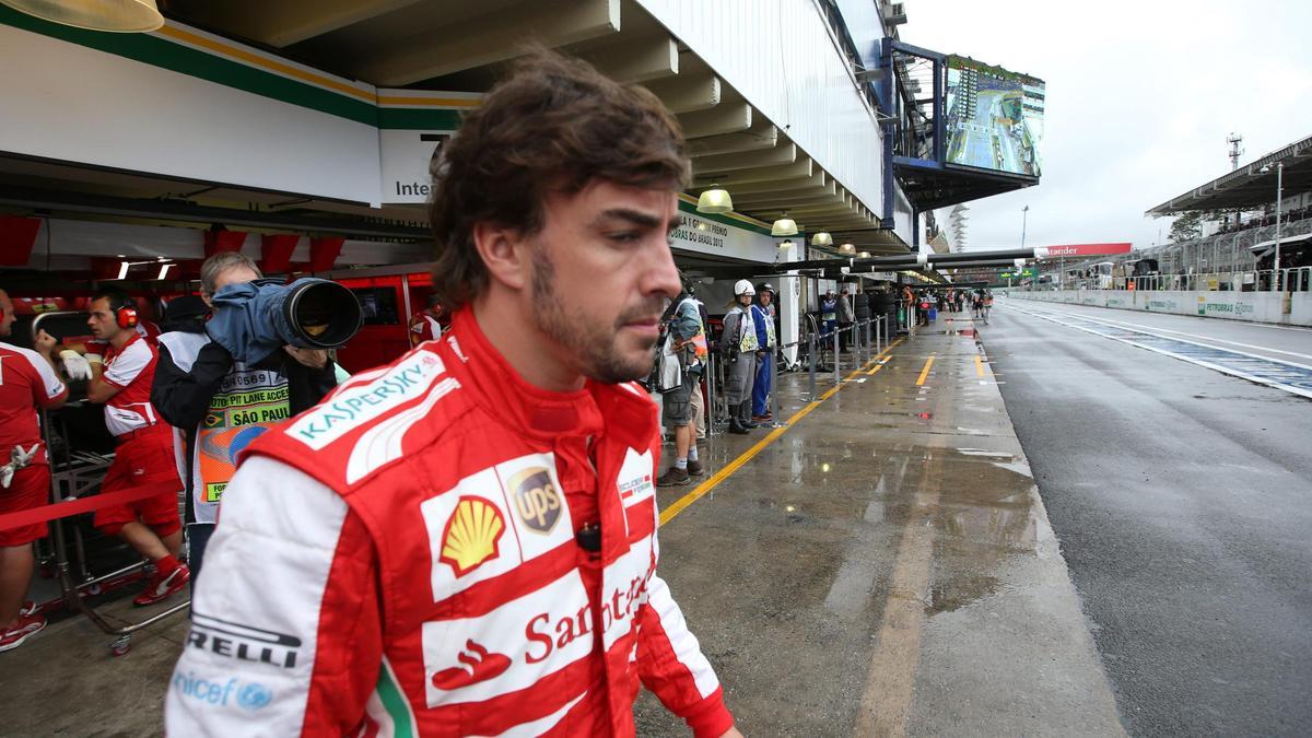 Fernando Alonso, en una imagen de su etapa en Ferrari.