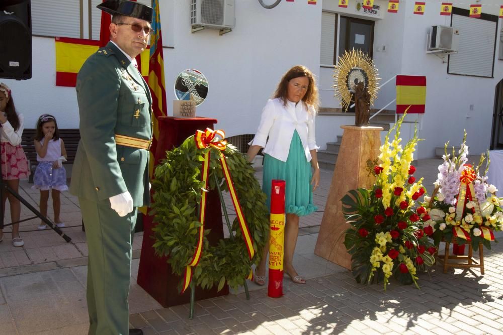 Festividad del Pilar en el cuartel de la Guardia Civil de Xàtiva