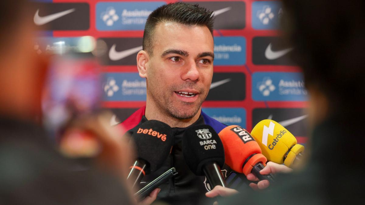 Sergio Lozano, siempre al servicio del Barça