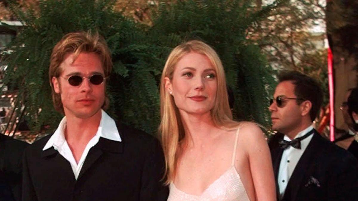 Brad Pitt y Gwyneth Paltrow en 1996
