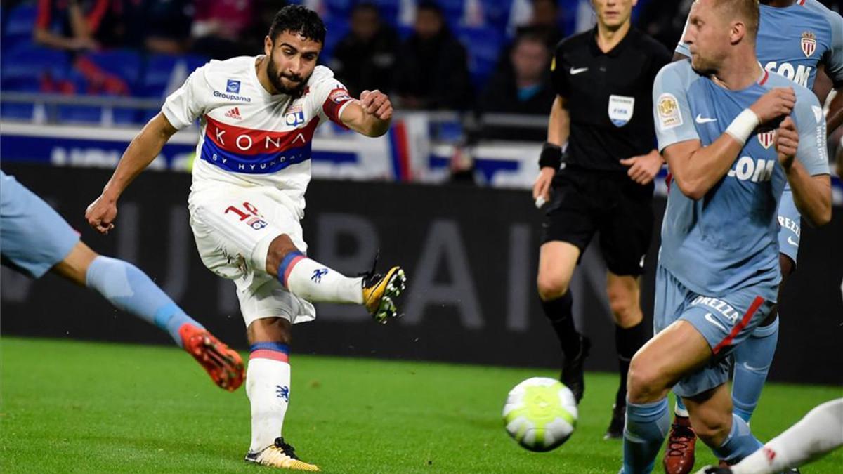 Fekir decidió el triunfo ante el Mónaco con un doblete