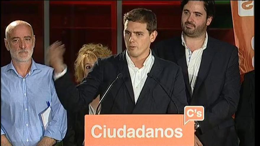 Rivera: "No hay proyecto viable para el País Vasco si no es con el resto de España"