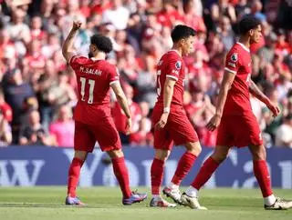 El Liverpool y Salah se reconcilian