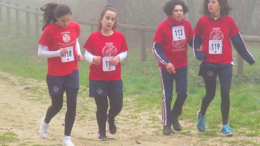 Carrera en la que participaron las cuatro alumnas.  // FdV