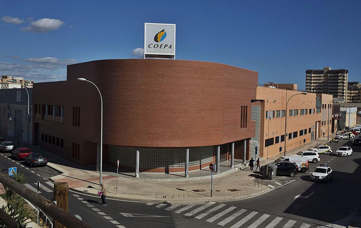El centro de oficios de la desaparecida patronal provincial Coepa.