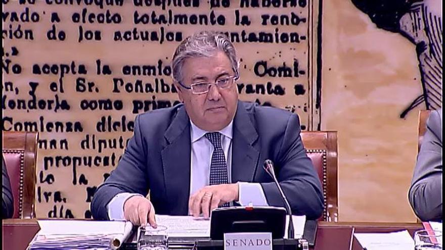 Zoido revela que el operativo policial en Cataluña por el &#039;procés&#039; costó 87 millones