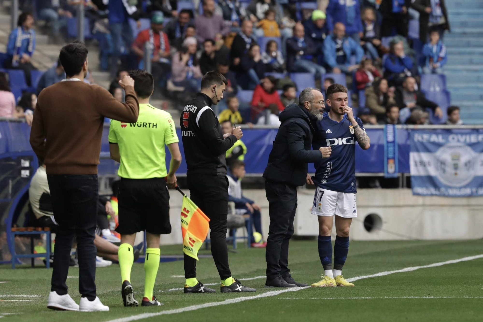 Así se vivió el encuentro entre el Real Oviedo y el Lugo