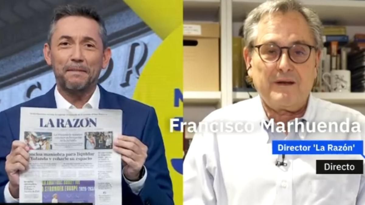Javier Ruiz no se calla ante Marhuenda y le da este tremendo zasca por el  caso Montoro: Hoy no me des lecciones