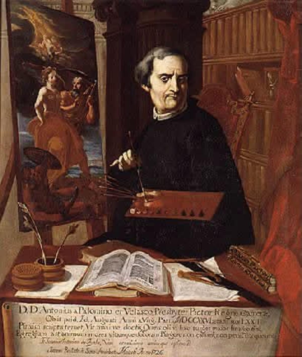 Retrato de Antonio Acisclo Palomino.
