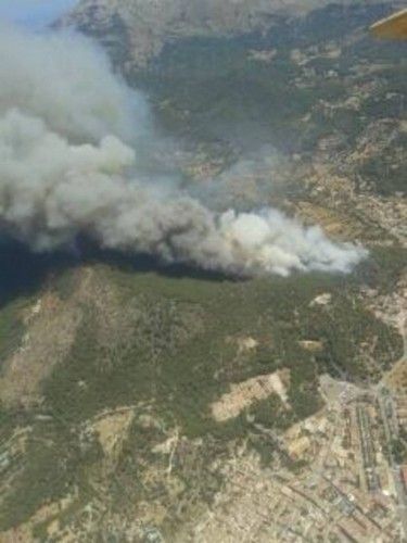 Alarm auf Mallorca: Waldbrand bei Andratx